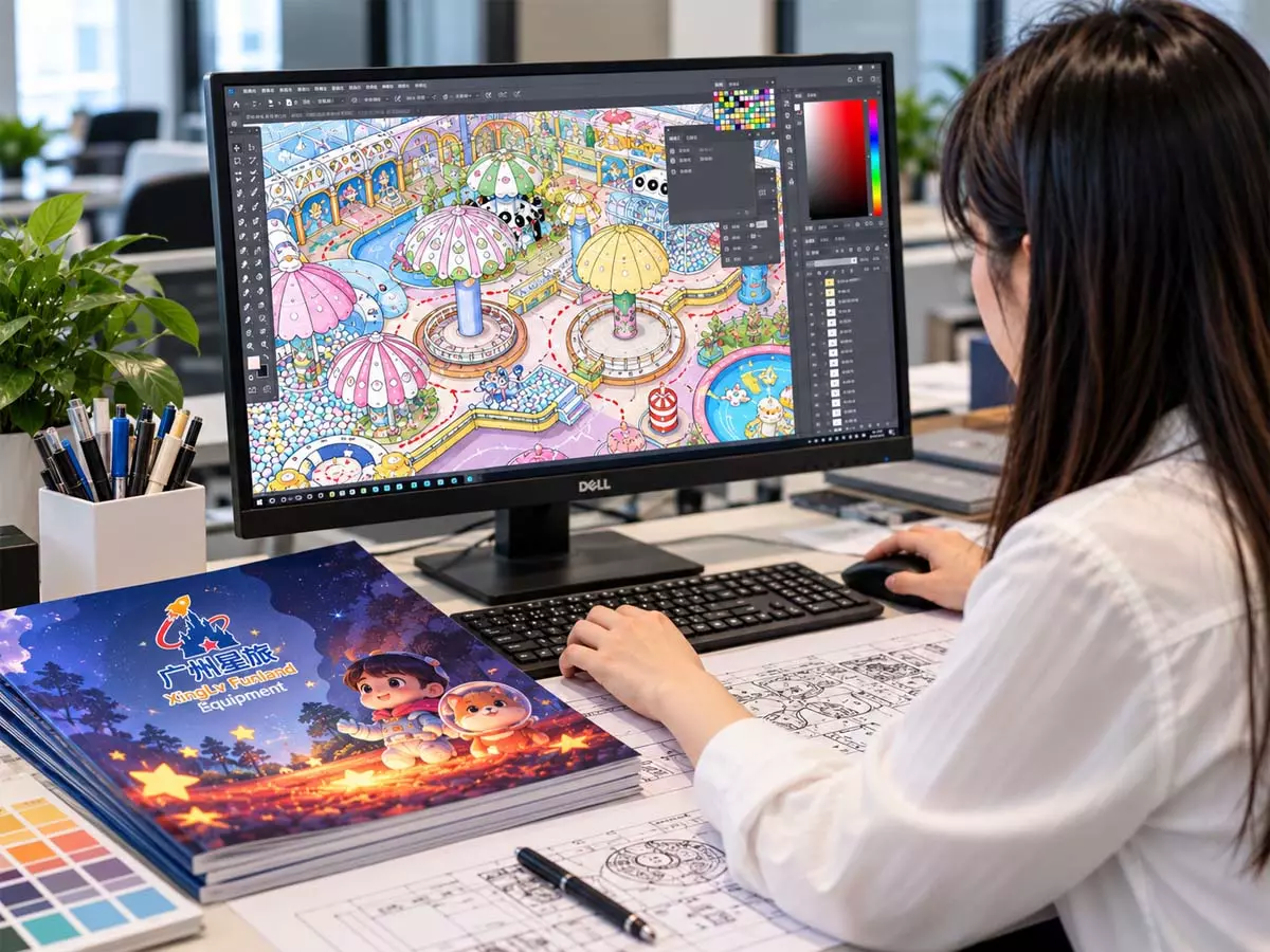 Indoor playground project consultation and design planning
