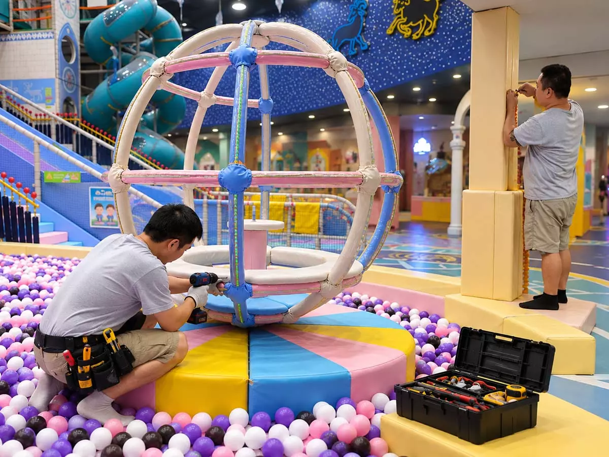 Indoor playground after-sales support and equipment maintenance